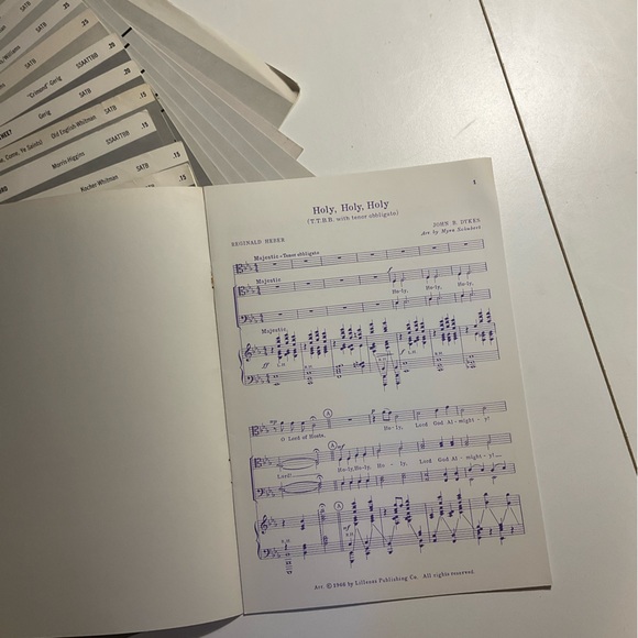 🎶Old Sanctuary Choir sheet music! 14 different titles! - Picture 3 of 3